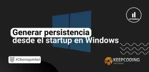 persistencia desde el startup