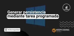 persistencia mediante tarea programada