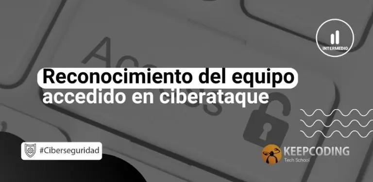 Reconocimiento del equipo accedido