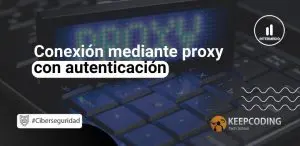 Conexión mediante proxy con autenticación