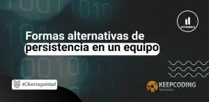 Formas alternativas de persistencia en un equipo