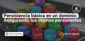 Persistencia básica en un dominio