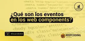 eventos en los web components