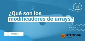 modificadores de arrays