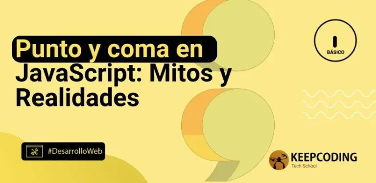 Punto y coma en JavaScript