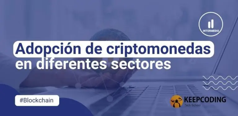 Adopción de criptomonedas en diferentes sectores