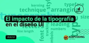 tipografía en el diseño UI