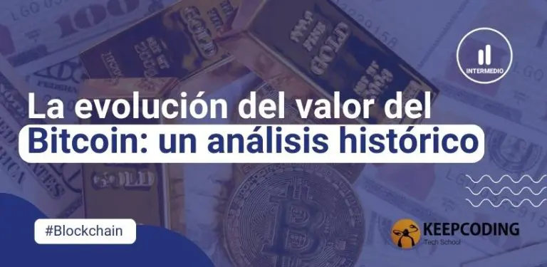 evolución del valor de Bitcoin