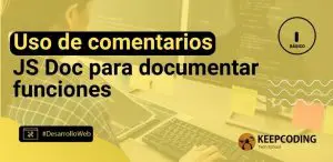 Uso de comentarios JS Doc para documentar funciones