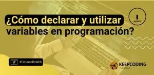 ¿Cómo declarar y utilizar variables en programación?