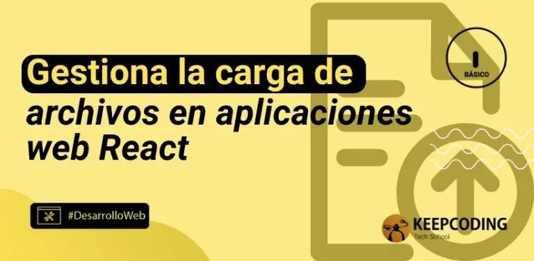 Gestiona la carga de archivos en aplicaciones web React