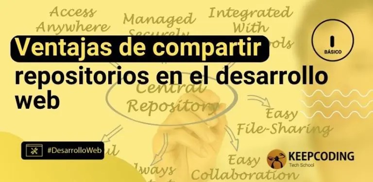 Ventajas de compartir repositorios en el desarrollo web