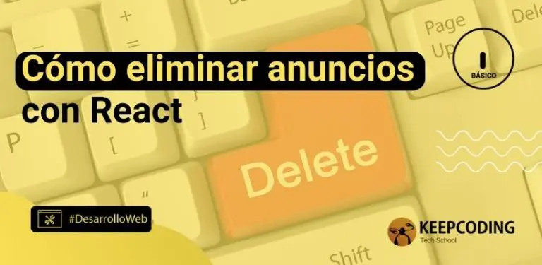 Cómo eliminar anuncios con React