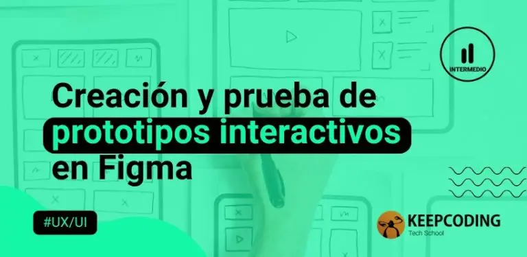Creación y prueba de prototipos interactivos en Figma