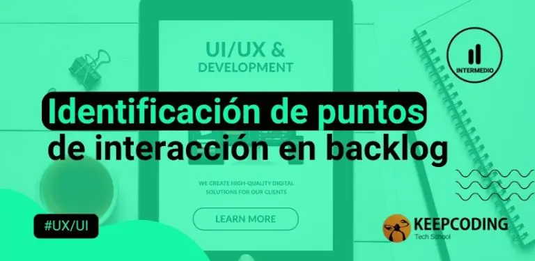 Identificación de puntos de interacción en backlog
