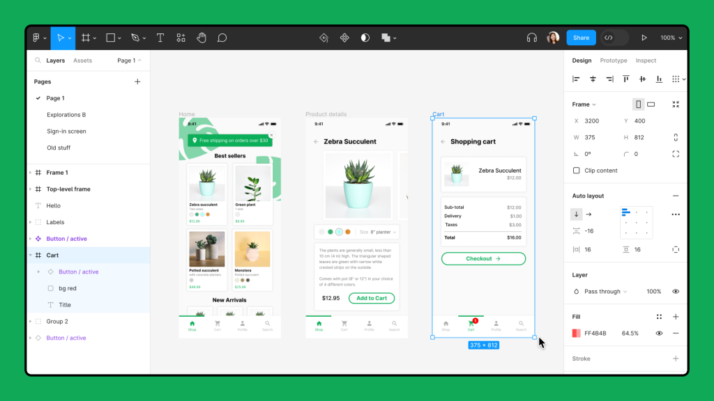 canvas en Figma