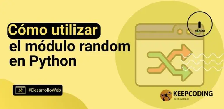 Cómo utilizar el módulo random en Python