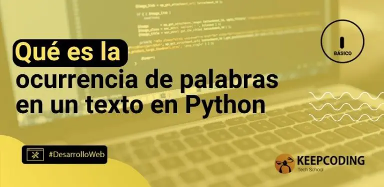 Qué es la ocurrencia de palabras en un texto en Python