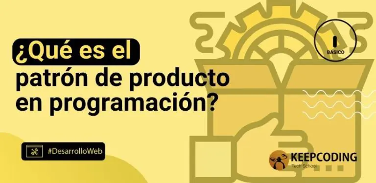 ¿Qué es el patrón de producto en programación?