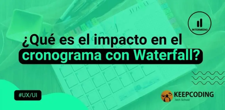 ¿Qué es el impacto en el cronograma con Waterfall