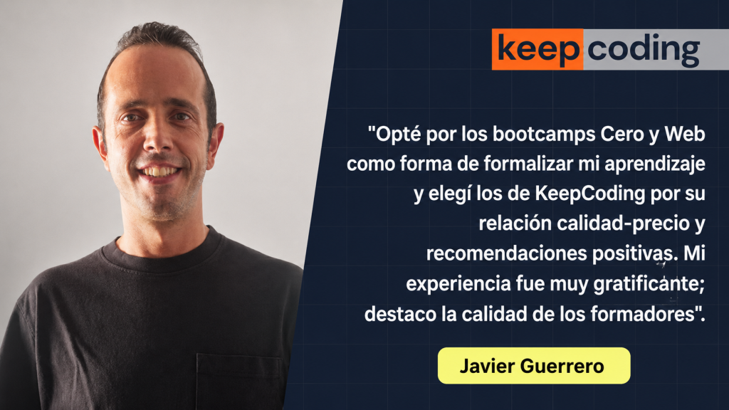 De croupier a desarrollador frontend: la historia de Javier Guerrero 1 De croupier a desarrollador frontend