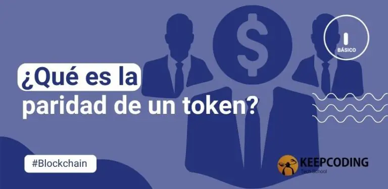 ¿Qué es la paridad de un token?