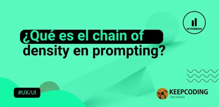 Qué es el chain of density en prompting