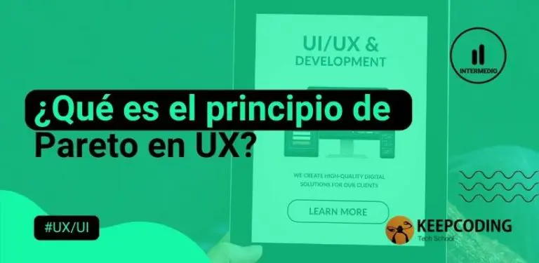principio de pareto en ux