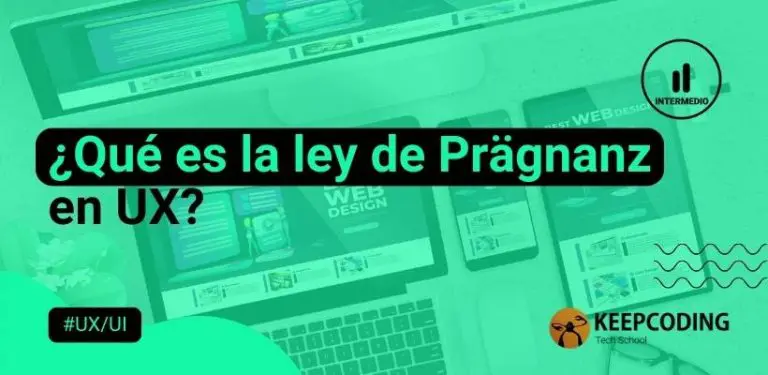 Qué es la ley de Prägnanz en UX