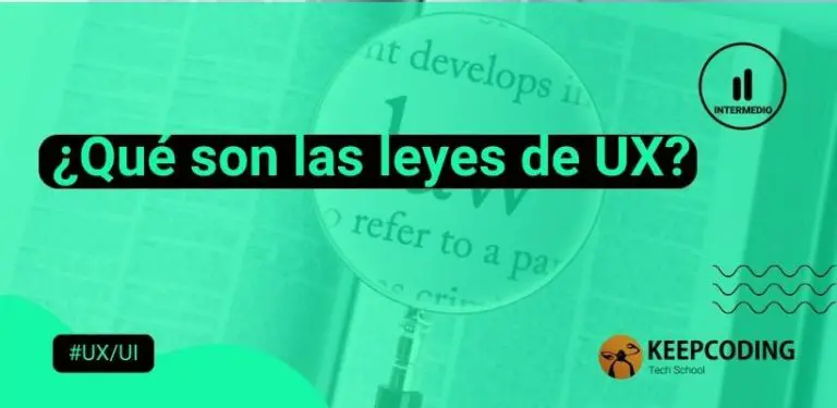 Qué son las leyes de UX