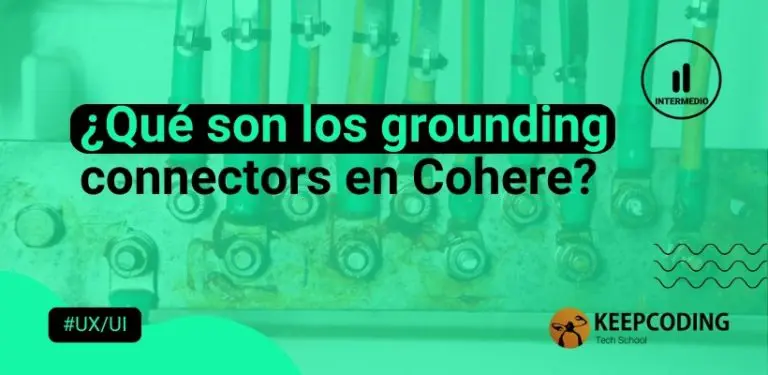 Qué son los grounding connectors en Cohere