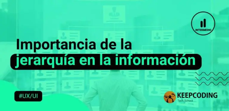 Importancia de la jerarquía en la información