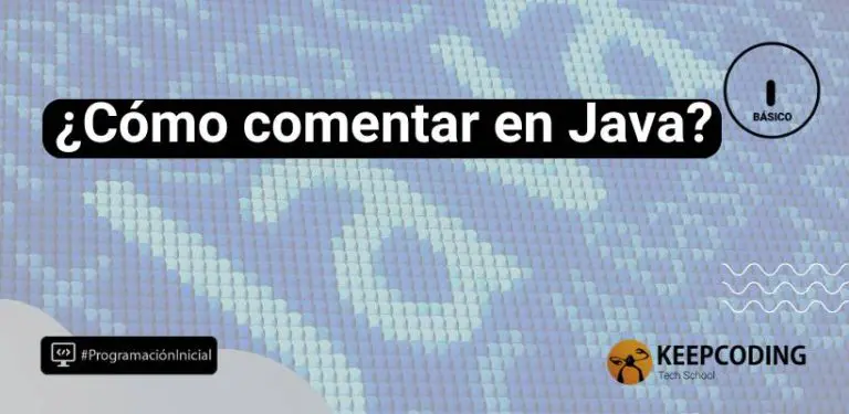 ¿Cómo comentar en Java