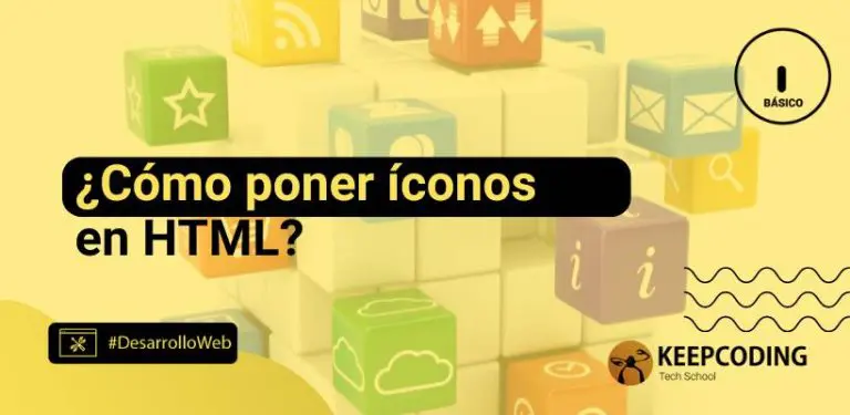 ¿Cómo poner iconos en HTML