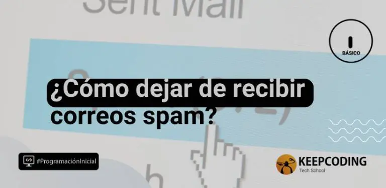 como dejar de recibir correos spam