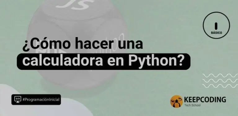 como hacer una calculadora en python