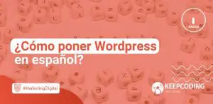 como poner wordpress en español