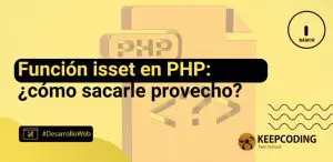 isset en php