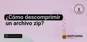 descomprimir archivos zip