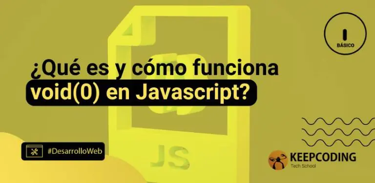¿Qué es y cómo funciona void(0) en Javascript