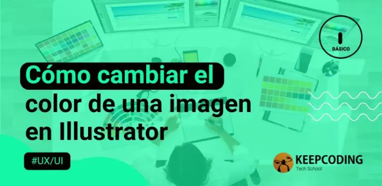 Cómo cambiar el color de una imagen en Illustrator