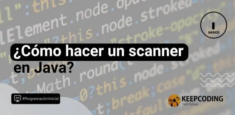 como hacer un scanner en java