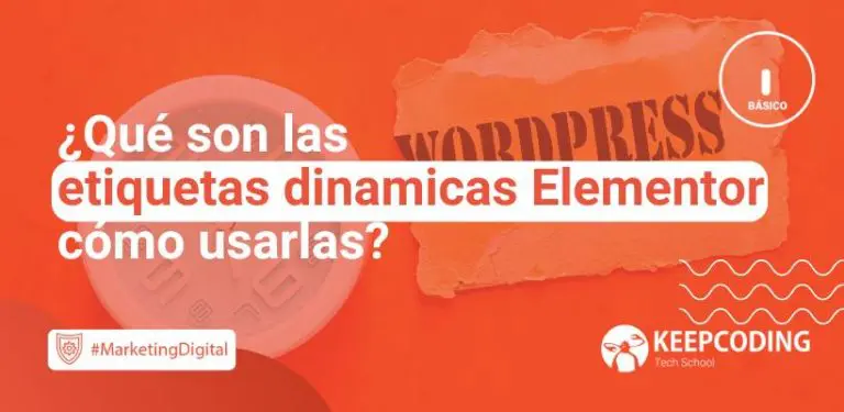 etiquetas dinamicas elementor