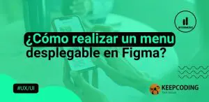 menu desplegable en figma