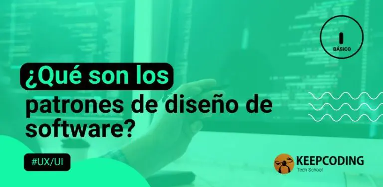 ¿Qué son los patrones de diseño de software?