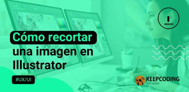 Cómo recortar una imagen en Illustrator