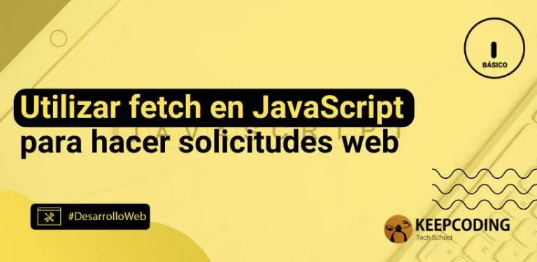fetch en javascript