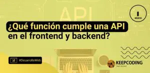 API en el frontend y backend