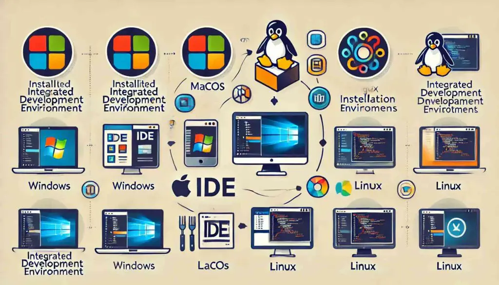 ¿Cómo instalar un IDE en diferentes sistemas operativos? 1 instalar un IDE en diferentes sistemas operativos