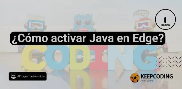 activar java en edge